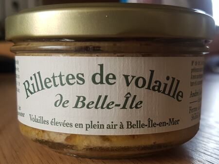 Rillettes de volaille de la ferme de Borfloc'h