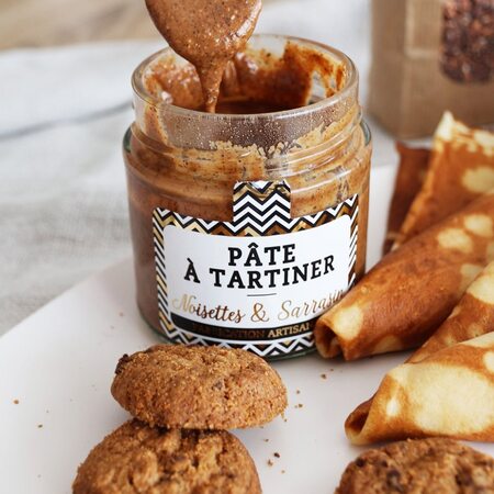 pâte à tartiner noisette & sarrasin